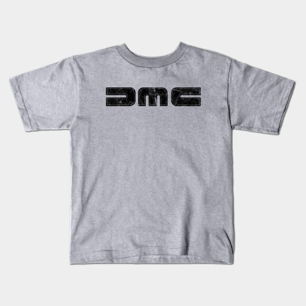 Vintage DMC Logo Kids T-Shirt by nerdprince